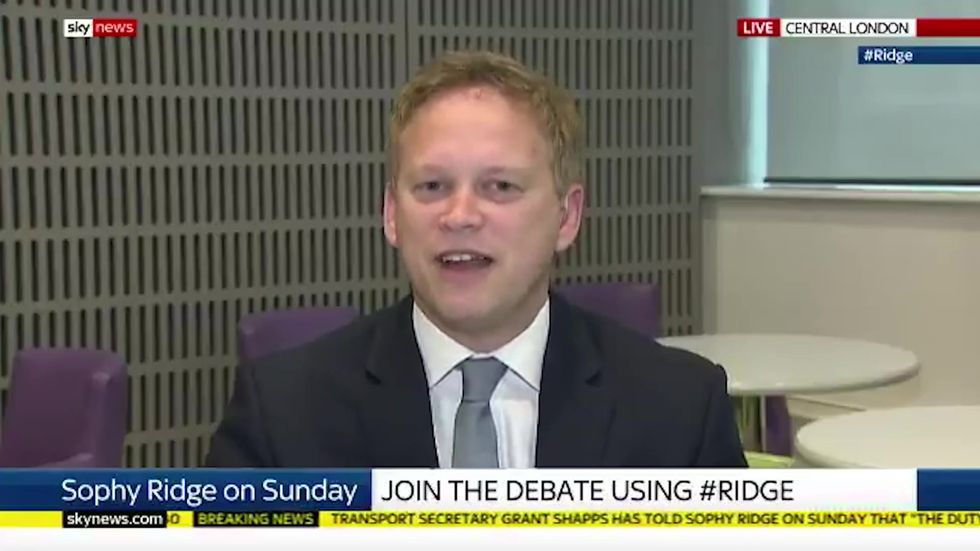 Grant Shapps avoids question of whether he would have signed up to terms that Sajid Javid rejected