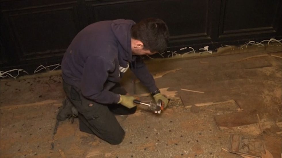 Waterfront cafe floods as Storm Dennis arrives in Plymouth