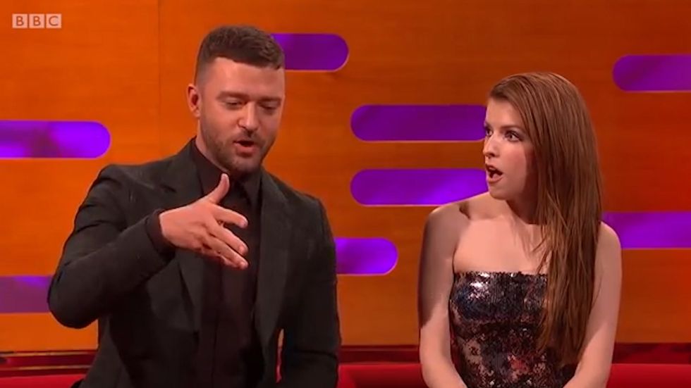 Justin Timberlake says urine was thrown at him during charity event
