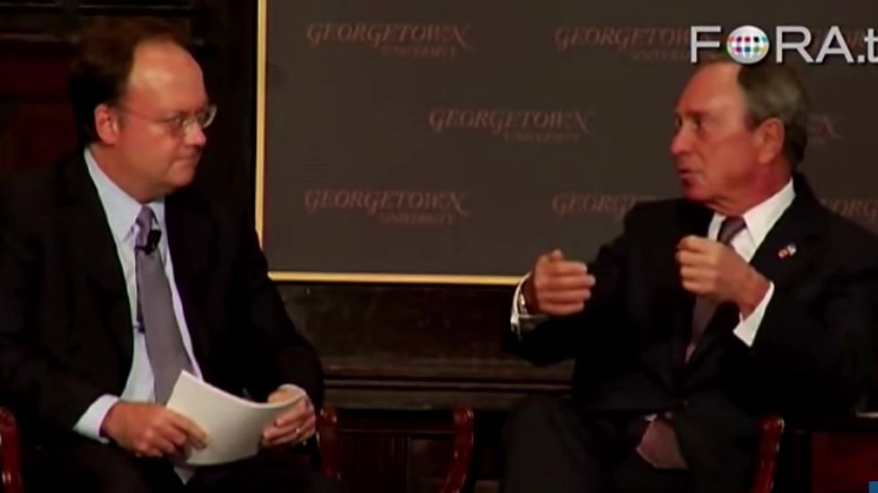 Michael Bloomberg defends financial discrimination
