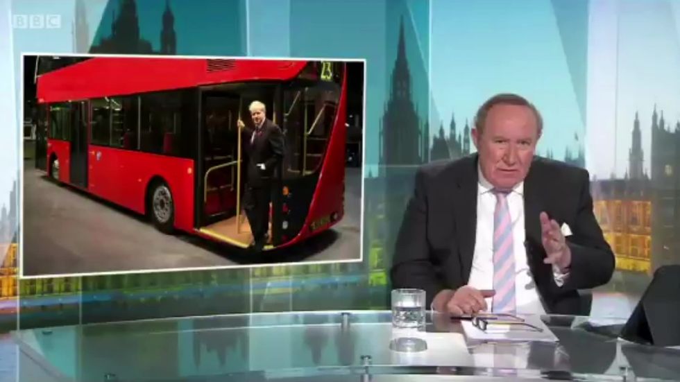 Andrew Neil reels off Boris Johnson past failures after HS2 announcement