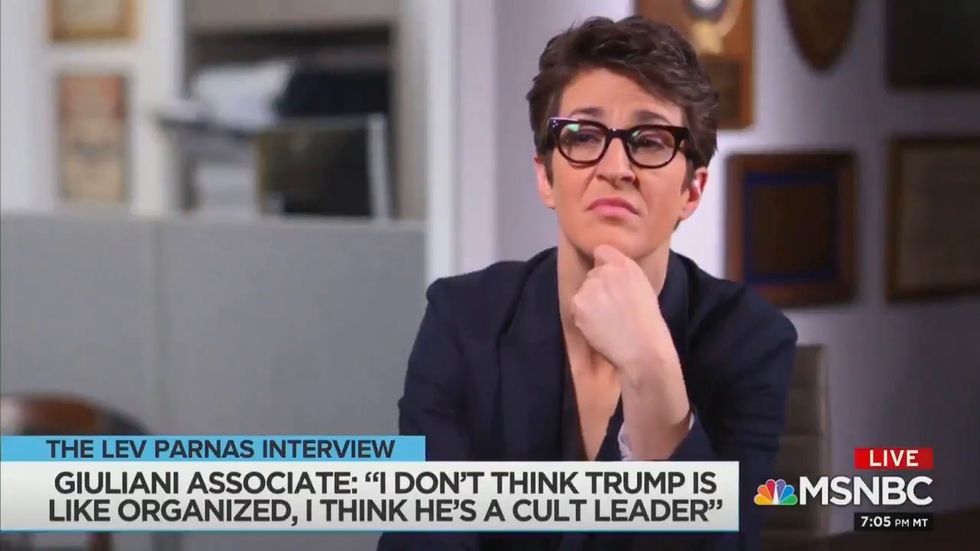 Lev Parnas likens Trump to 'cult leader'