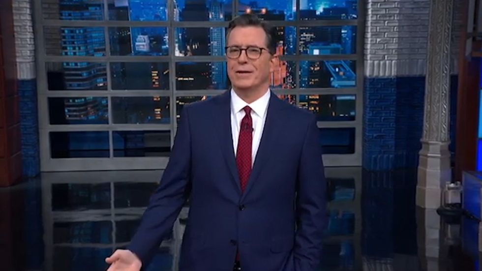 'You don't write the crime down, you dummy!' Stephen Colbert doesn't hide disbelief at impeachment evidence