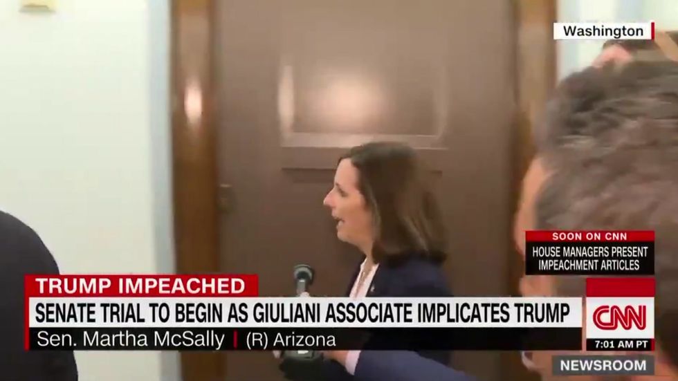 Martha McSally snaps at CNN journalist: 'You're a liberal hack'
