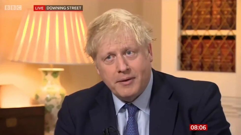 Boris Johnson admits that he worked really hard on Iran while he was on holiday