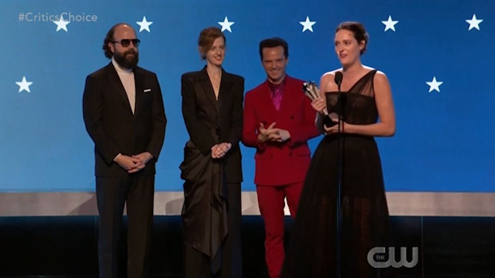 Phoebe Waller-Bridge thanks Jennifer Lopez for inspiring 'Hot Priest' character