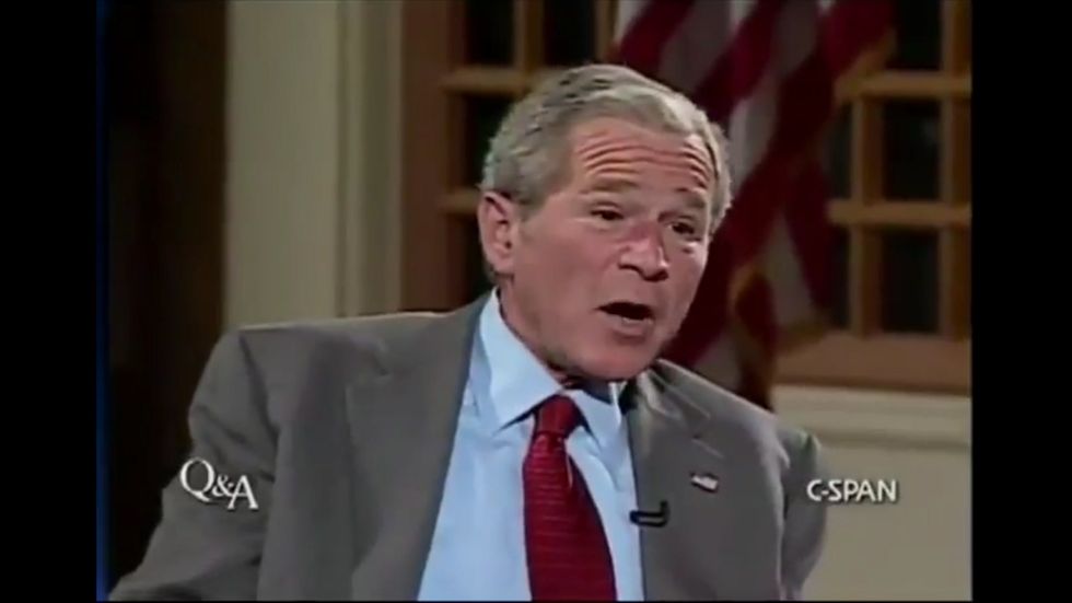 George W Bush denounces many of Trump's ideas in 2011 resurfaced video
