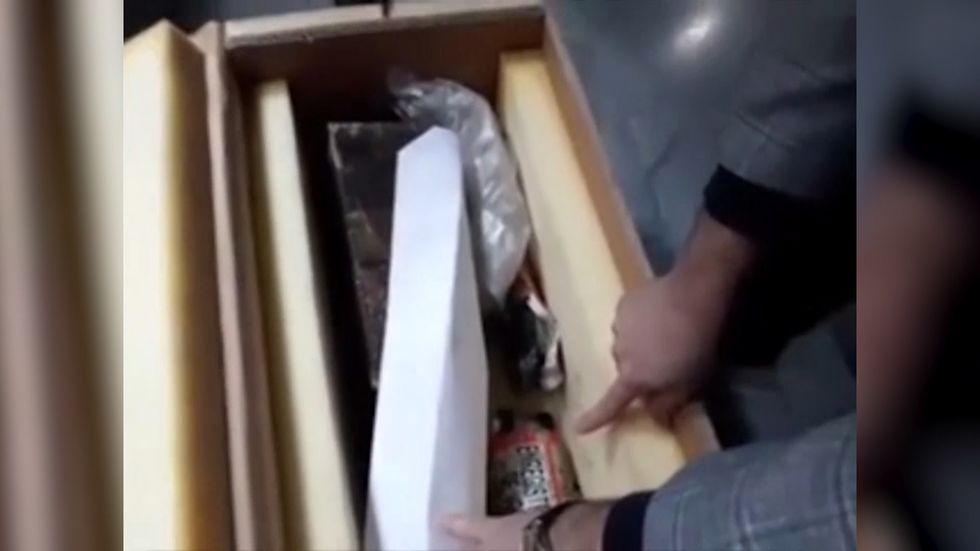 Iran TV footage allegedly shows black boxes from Ukrainian plane that crashed near Tehran