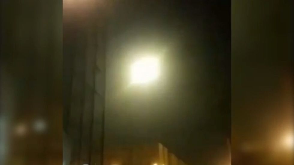 Video purports to show moment Ukrainian airliner is hit by missile over Iran