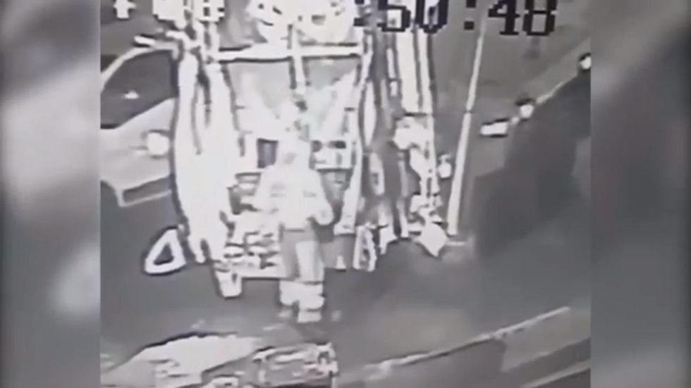 Binman dragged into rubbish truck narrowly escapes death