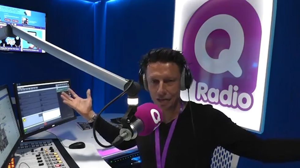 Stephen Clements death: Host presents Q Radio's breakfast show in 2017