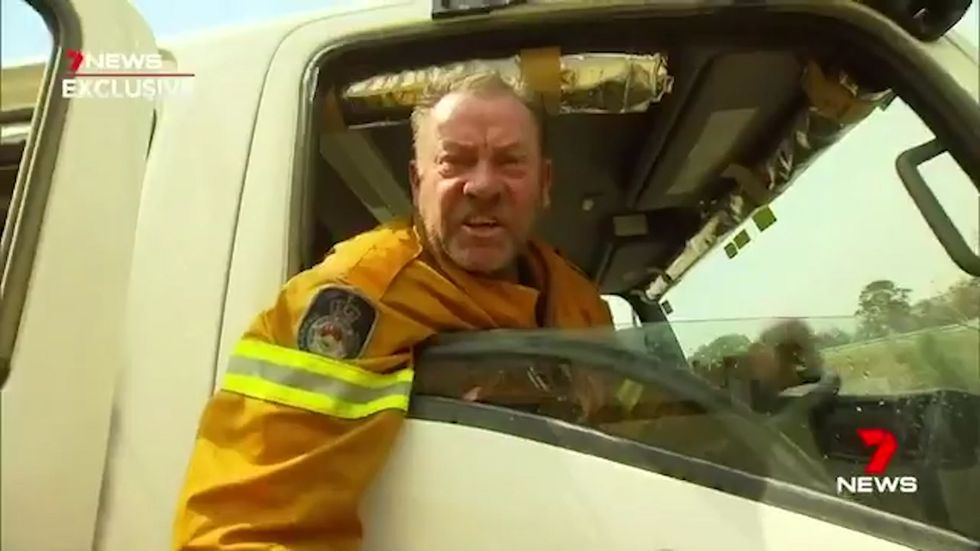 'Tell the Prime Minister to get f*****' says angry firefighter to media as Australia bushfires death toll rises