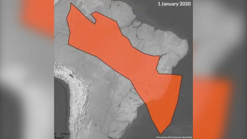 Australia wildfires: Nasa captures magnitude of huge plumes of smoke 
