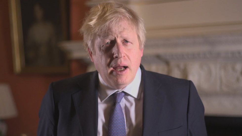 Prime Minister Boris Johnson releases his New Year message
