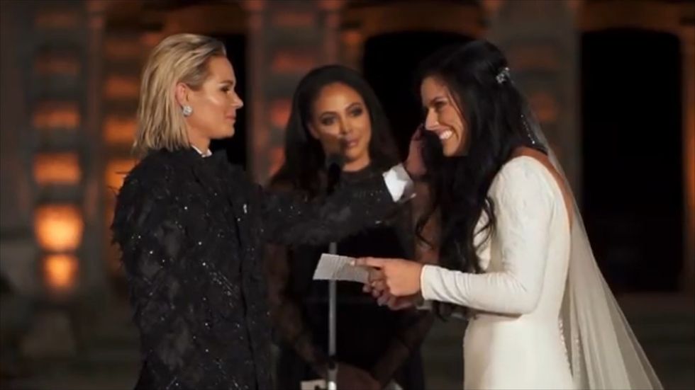 US National Soccer stars Ali Krieger and Ashlyn Harris marry Miami
