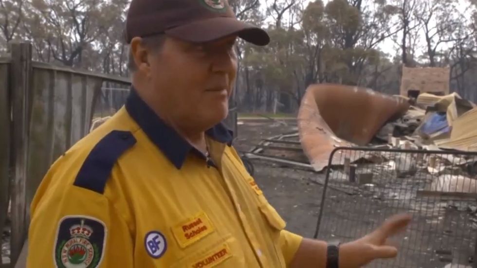Firefighter loses home in wildfire while out helping others