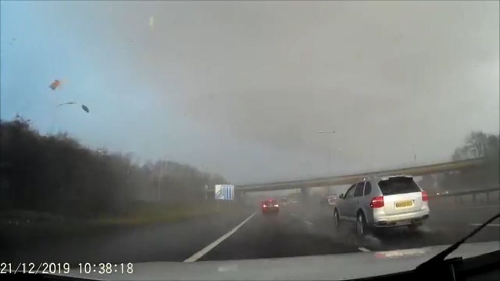 Tornado rips through Surrey