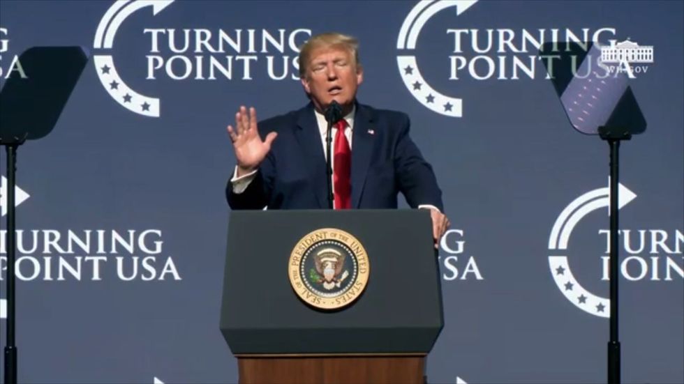 Donald Trump complains about  'unfair' impeachment
