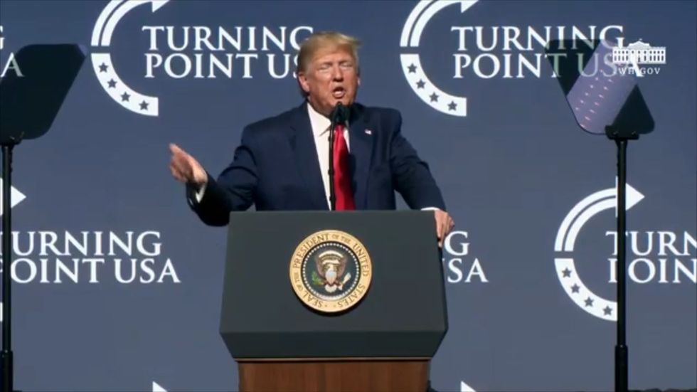 Donald Trump claims he has made people say 'Merry Christmas' again