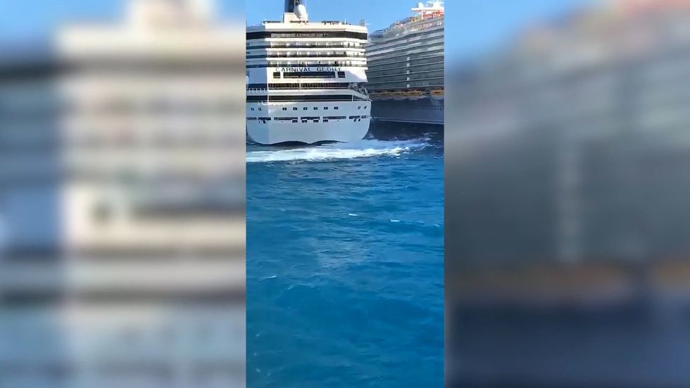 Two cruise ships crash off the coast of Mexico