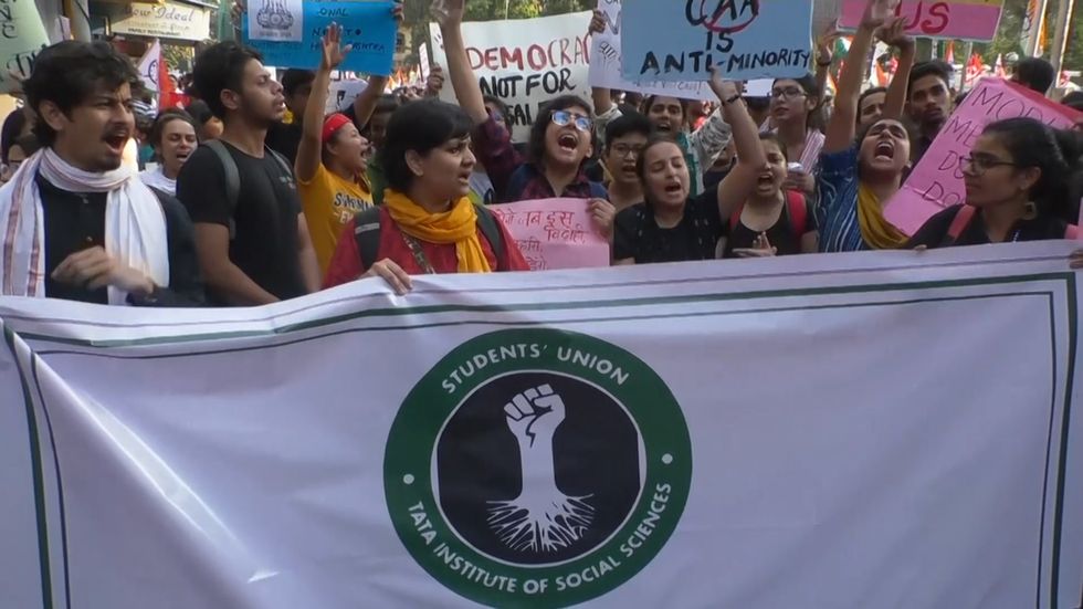 Mumbai students march against Citizenship law