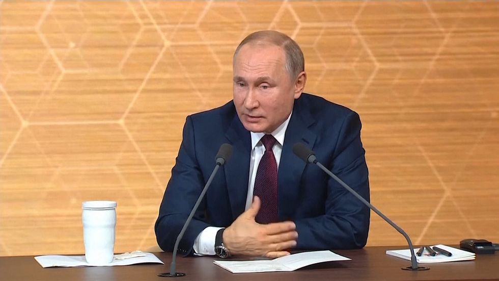 Putin says rule limiting him to two consecutive terms as president ‘can be abolished’