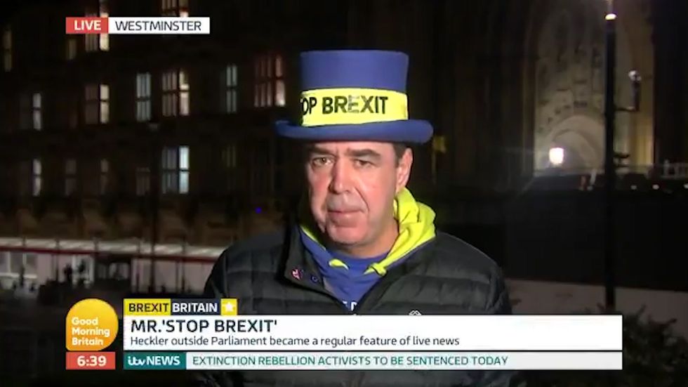 Mr Stop Brexit says he will 'absolutely' continue campaigning 