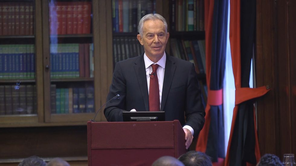 Tony Blair slams Jeremy Corbyn's Labour leadership during UK election