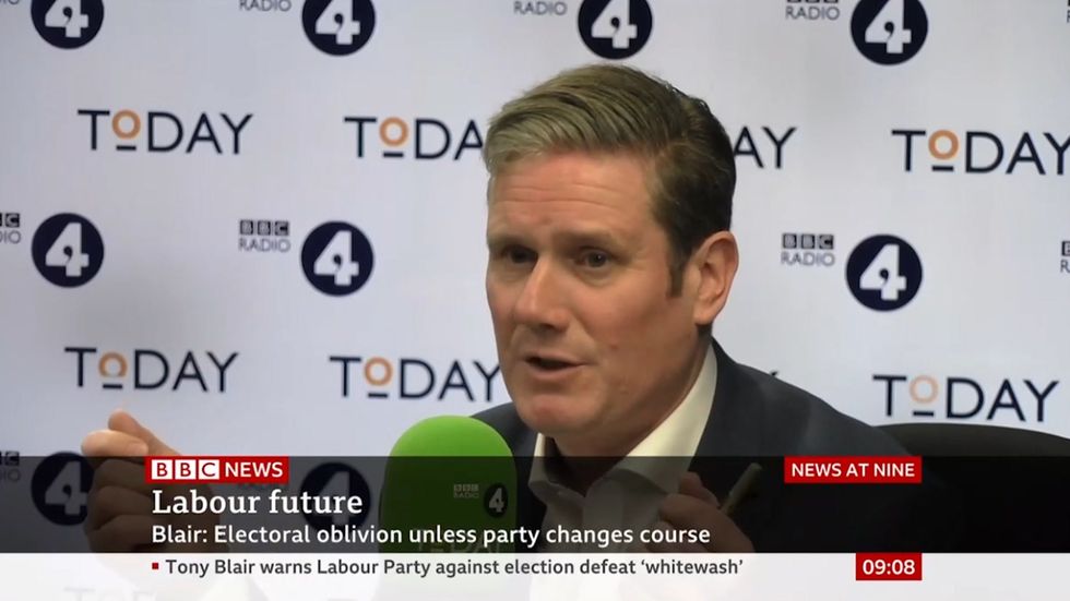 Keir Starmer says Labour should not 'oversteer and go back to some bygone age' 