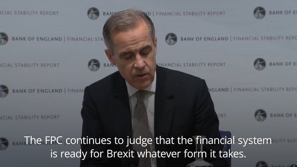 Bank of England says Britain’s banks could withstand worst-case Brexit 