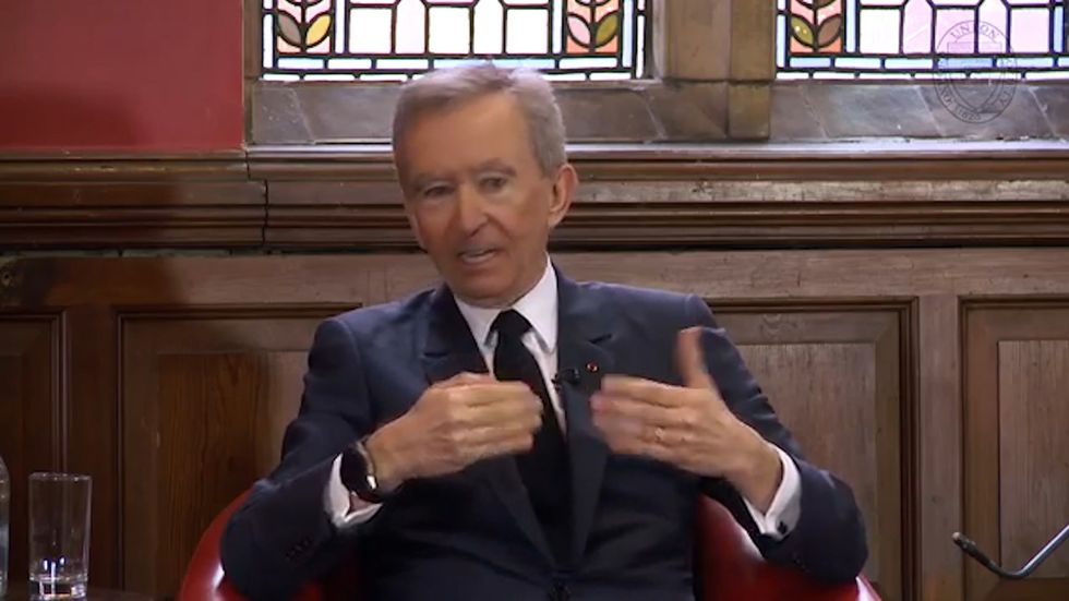 Bernard Arnault explains how he got into the luxury sector at the beginning of his career