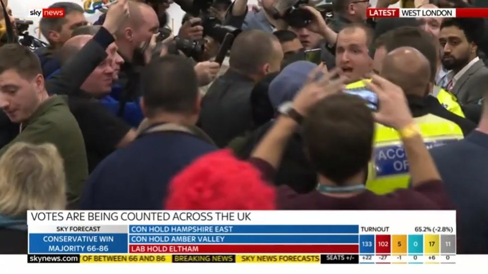 General Election: John McDonnell called a 'terrorist' and a 'liar' as fight breaks out during speech