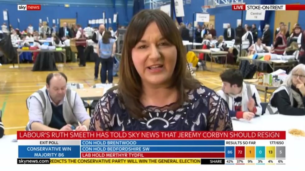 General Election: Labour's Ruth Smeeth tells Sky News 'we are the racist party' in scathing attack on Jeremy Corbyn