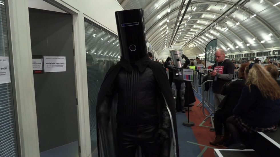 General Election: Count Binface and Lord Buckethead face off at Uxbridge count