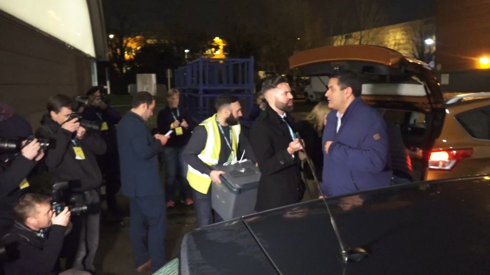 General Election: Ballot boxes arrive in Boris Johnson's constituency