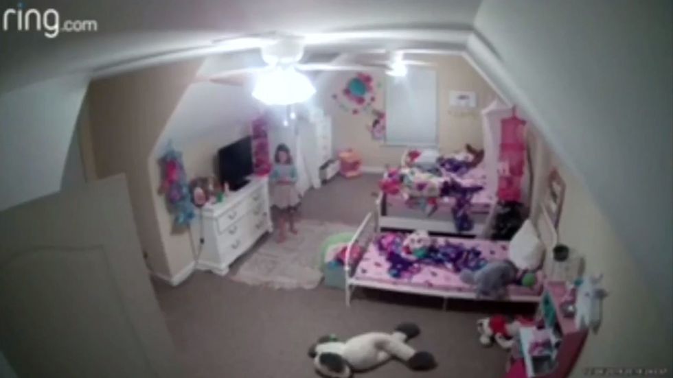 'I'm your best friend, I'm Santa Claus!': Hacker talks  to 8-year-old in her bedroom through security camera