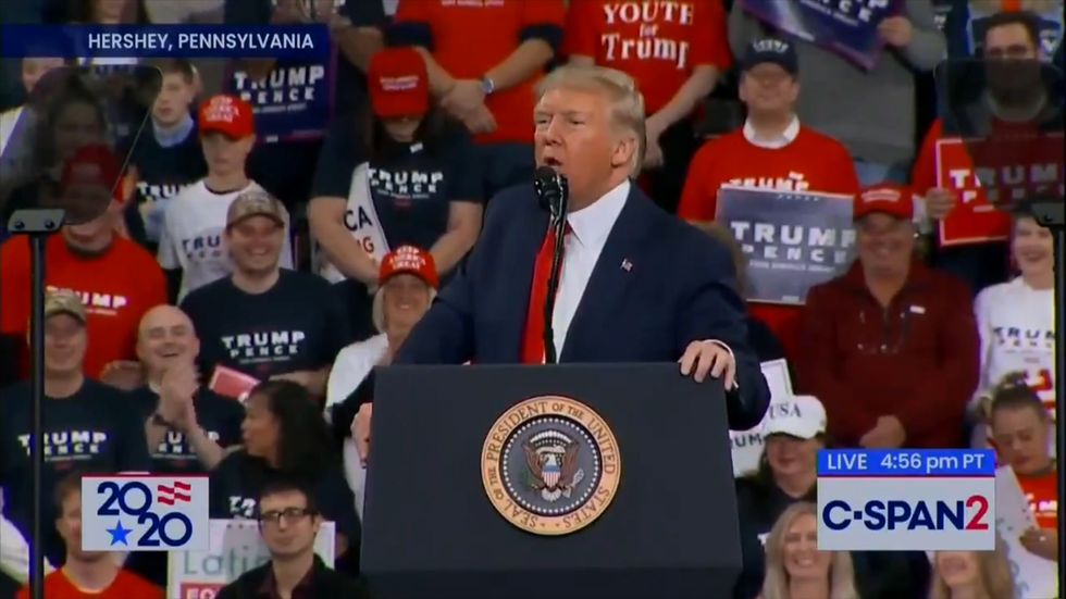 Donald Trump suggests renewable energy means people would not be able to watch TV unless the wind is blowing