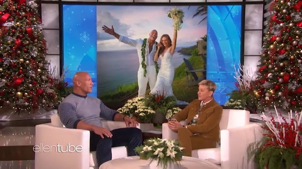 Dwayne Johnson explains why he and Lauren Hashian wed at 7.45am in Hawaii