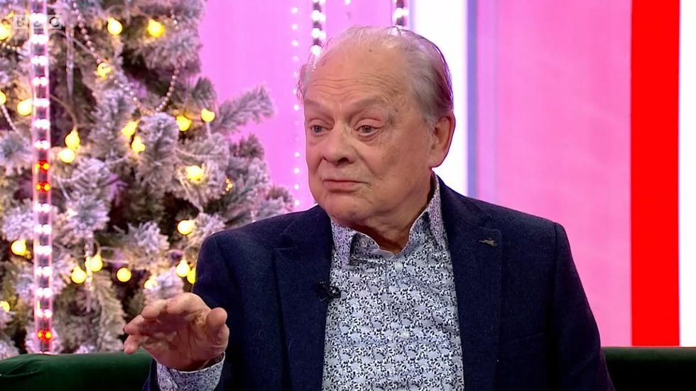 David Jason leaves One Show viewers uncomfortable with 'bend down' comment