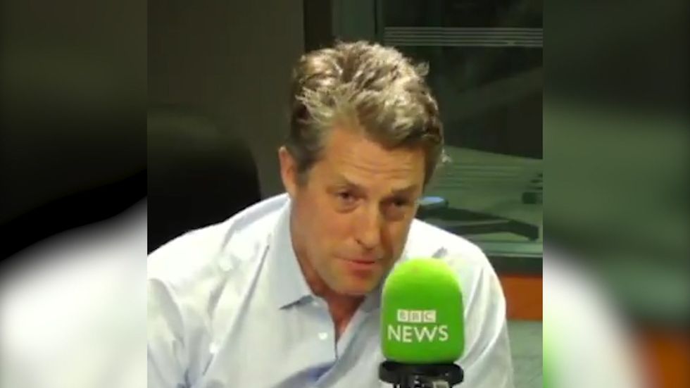 Hugh Grant responds to Boris Johnson's Love Actually campaign video