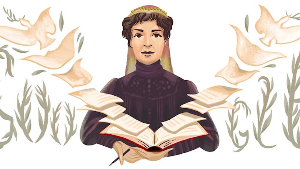 Google Doodle: Celebrating Bertha von Suttner
