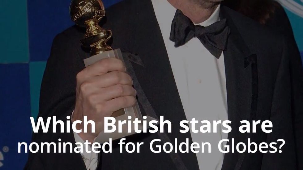 Which British stars are nominated for Golden Globes?