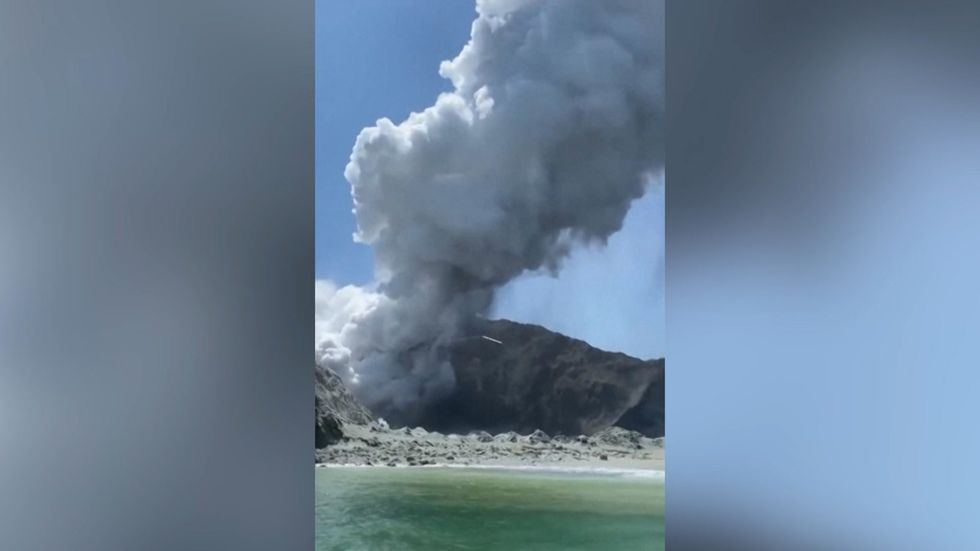 Volcano erupts on New Zealand's White Island