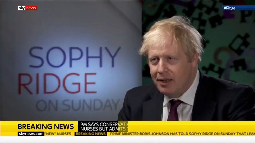 Boris Johnson refuses to say whether he'll resign if he doesn't win a majority