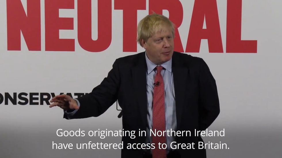 Boris Johnson rubbishes Labour claims about Brexit deal customs checks