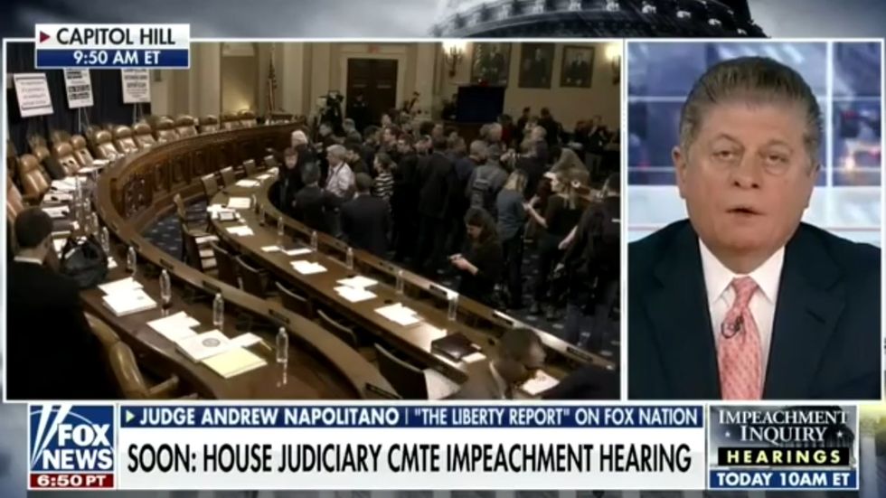 Andrew Napolitano says he would impeach Donald Trump