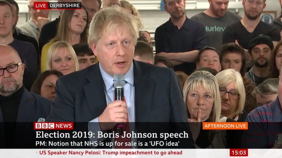 Boris Johnson claims Labour would 'rig' a second referendum