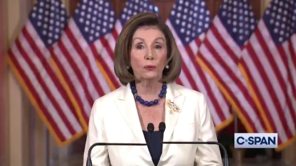 Nancy Pelosi: 'Today I am asking our chairmen to proceed with Articles of Impeachment'