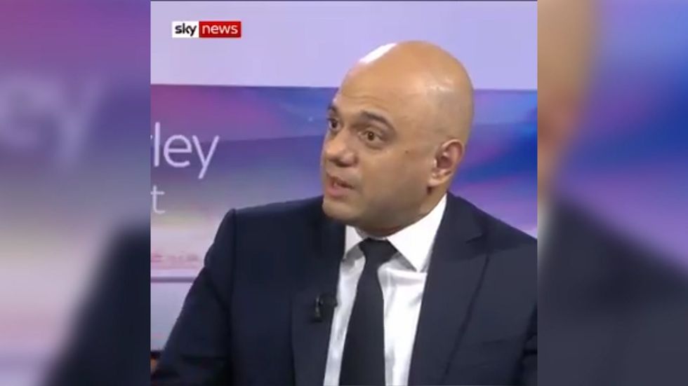 Chancellor Sajid Javid claims Labour are responsible for homelessness rise