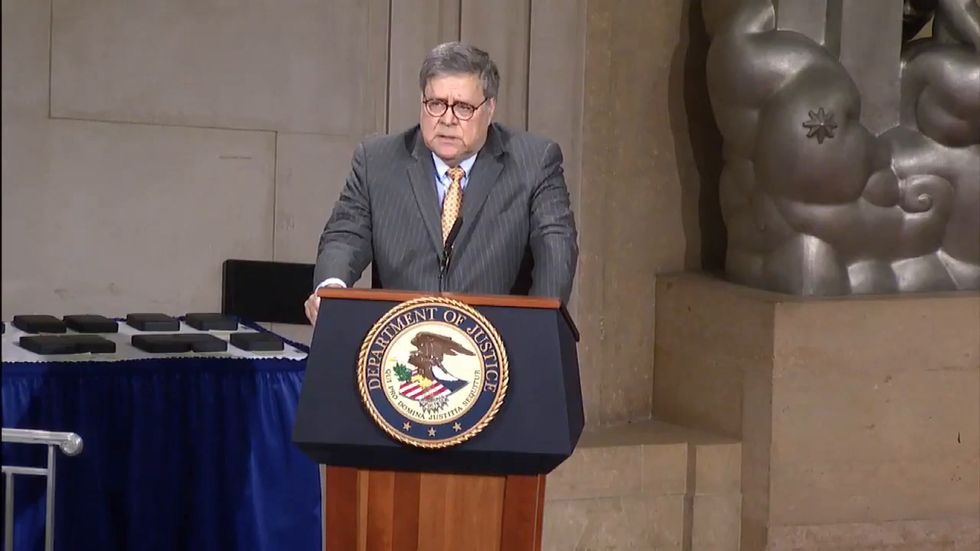 Attorney General Barr says people need to show more 'respect' to police or risk losing protection